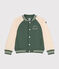 Chaqueta teddy de felpa para niño verde CROCO/ AVALANCHE