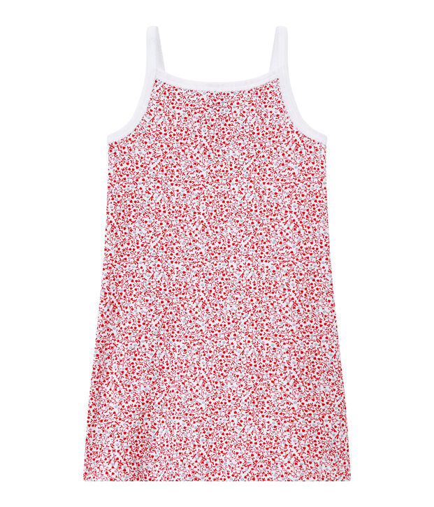 Camis&oacute;n estampado para ni&ntilde;a blanco/multicolor