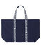 Bolso con logo azul SMOKING