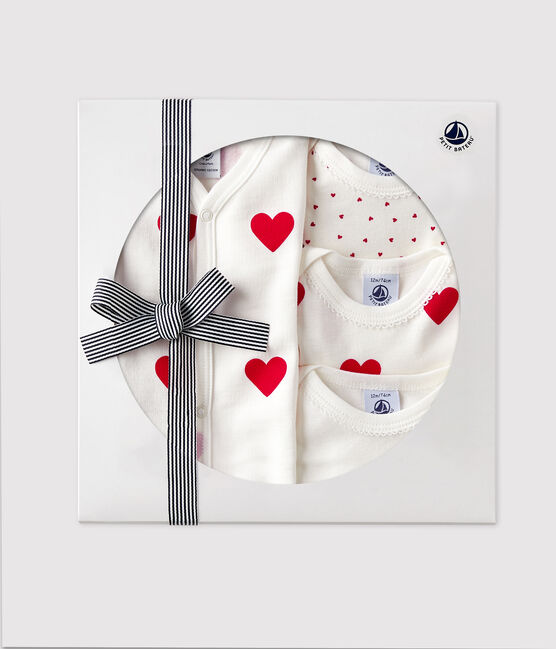 Estuche de regalo de corazones de bebé variante 1