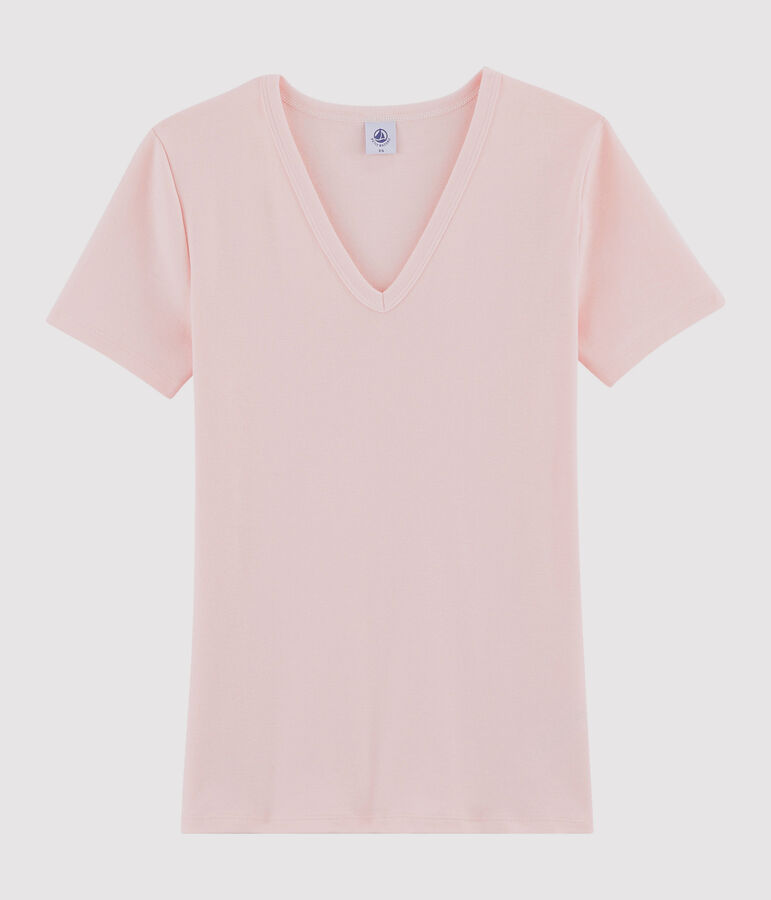Camiseta ic&oacute;nica para mujer rosa