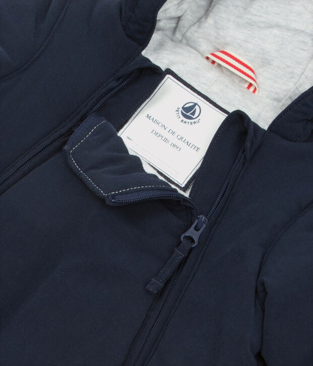 Mono-piloto de microfibra para beb&eacute; azul