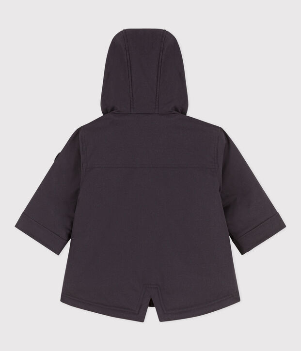 Parka hidr&oacute;fuga para beb&eacute; gris