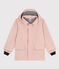 Impermeable emblemático reciclado para niña/niño rosa SALINE