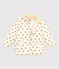 Chaqueta acolchada con capucha retráctil de niña blanco AVALANCHE/ MULTICO