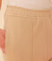 Pantalón de algodón mujer beige FACILE
