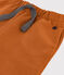 Pantalón de felpa para bebé marron ECUREUIL