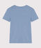 Camiseta L'ICONIQUE de algodón con cuello redondo para mujer azul AZUL