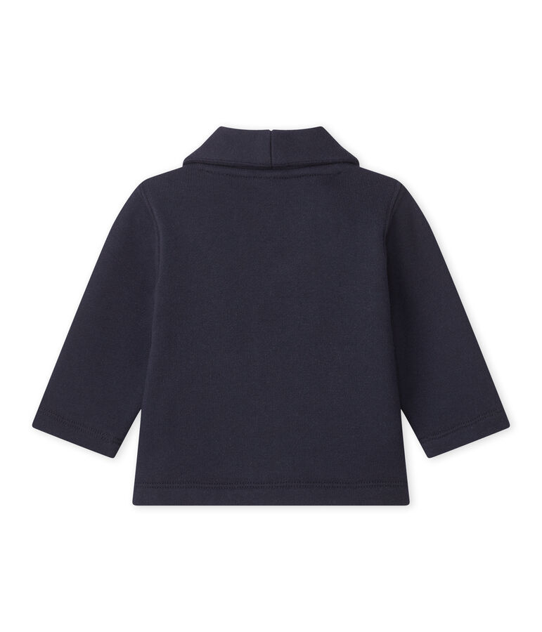 Chaqueta de mulet&oacute;n para beb&eacute; ni&ntilde;o azul SMOKING