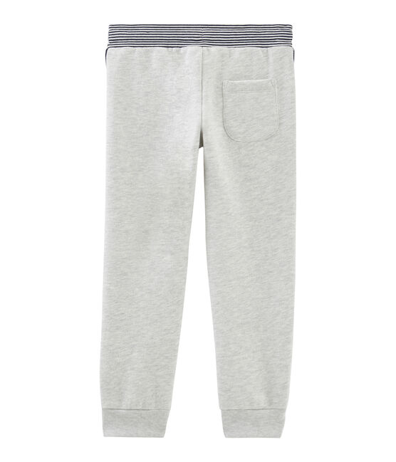 Pantalón de muletón para niño gris BELUGA CHINE