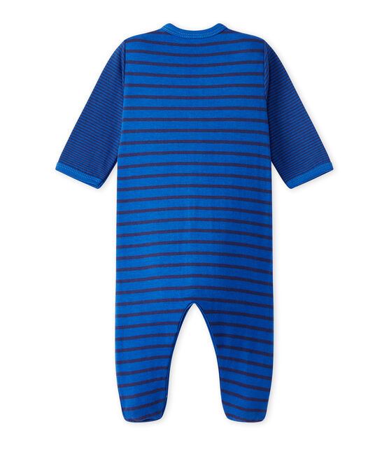 Pijama de rayas para bebé niño azul PERSE/azul CHALOUPE