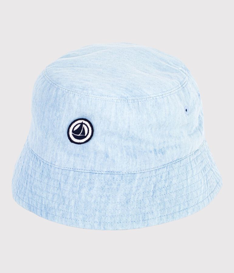 Gorro de lluvia infantil denim azul