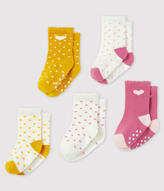 Juego de 5 pares de calcetines para bebé variante 2