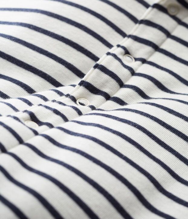 Capa emblem&aacute;tica para beb&eacute; unisex blanco/azul