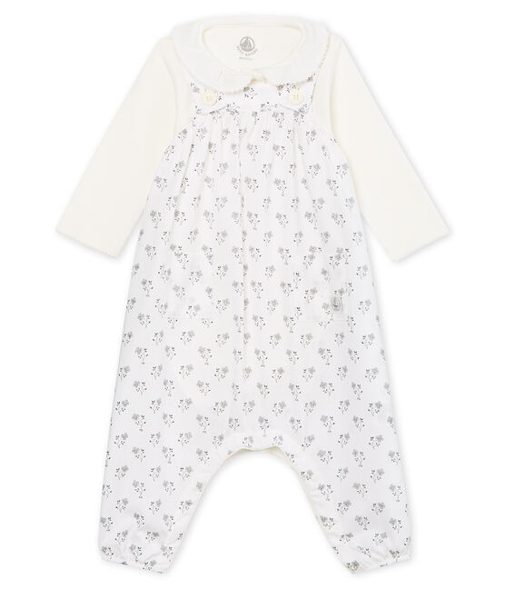 Conjunto 3 piezas ceremonial para bebé niña VARIANTE 1 CN