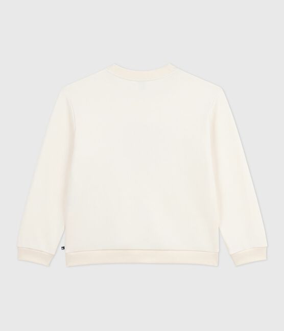 Sudadera de algodón para mujer crudo MILK