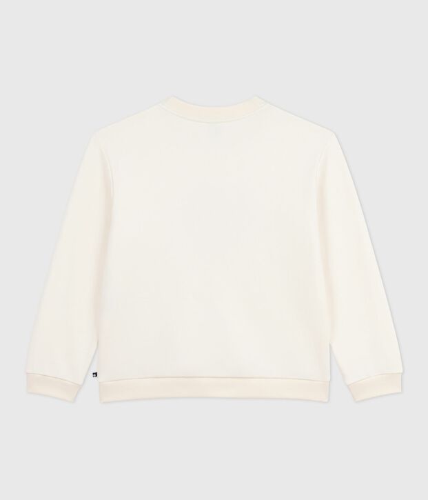 Sudadera de algod&oacute;n para mujer MILK