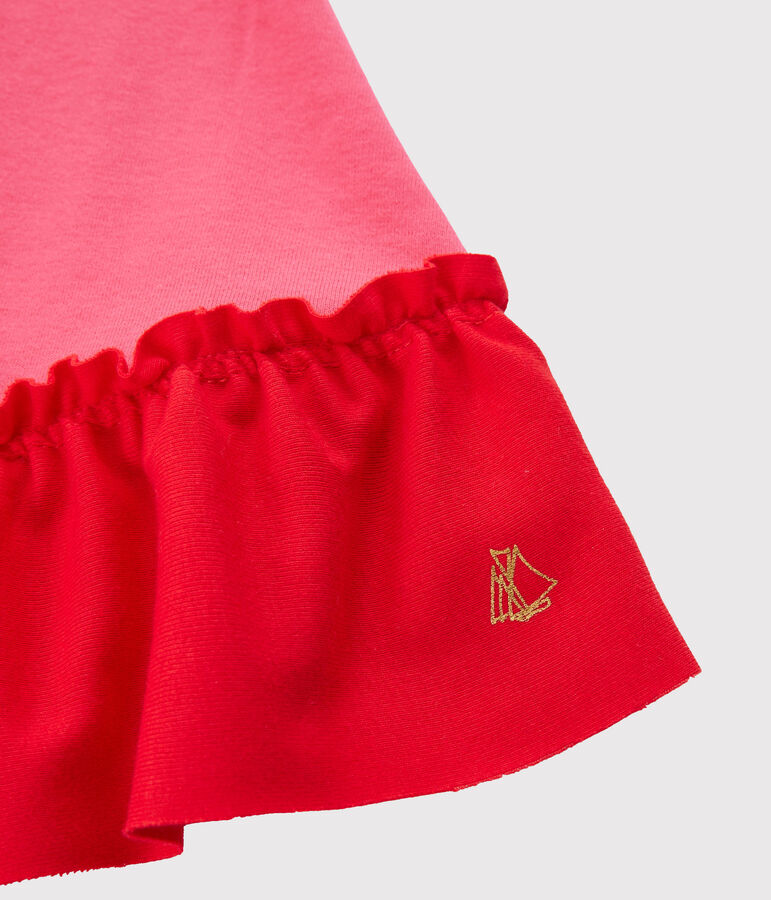 Vestido de ni&ntilde;a rosa GEISHA