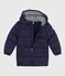 Plumífero infantil largo y estampado azul SOIR/ MULTICO