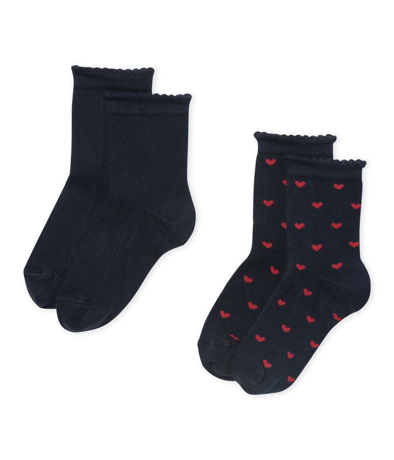 Lote de 2 pares de calcetines para ni&ntilde;a SPECIAL LOT 00