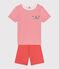 Pijama infantil corto de algodón SUSHI/ MULTICO
