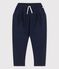 Pantalón cómodo de algodón de niño azul SMOKING