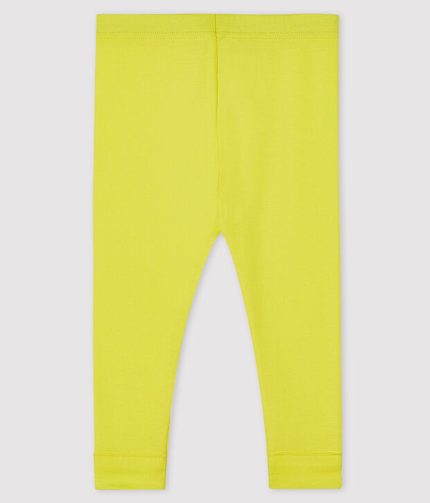 Leggings para beb&eacute; ni&ntilde;a amarillo