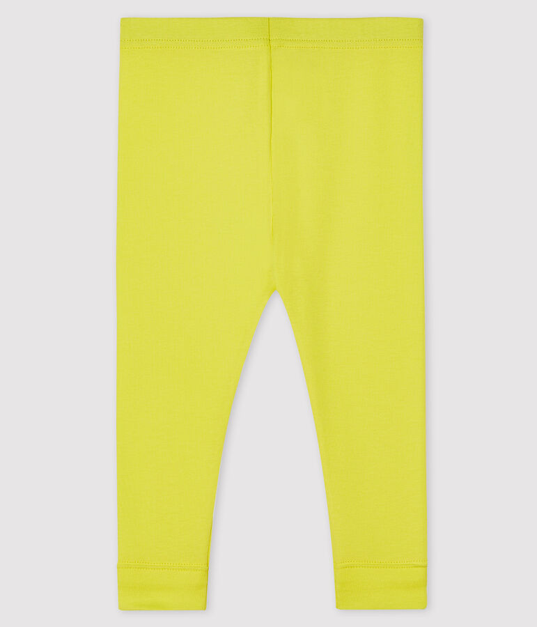 Leggings para beb&eacute; ni&ntilde;a amarillo