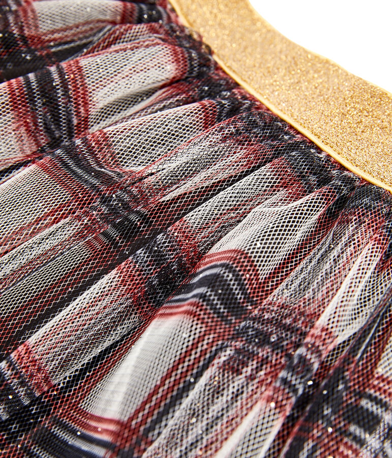 Falda de tul para ni&ntilde;a blanco/multicolor