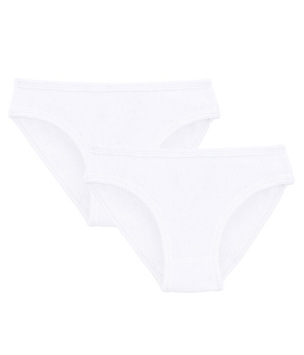 Par de braguitas para chica multicolor