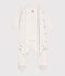 BODYJAMA UNISEX DE TERCIOPELO blanco MARSHMALLOW