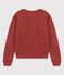 Sudadera de algodón de mujer marron OMBRIE