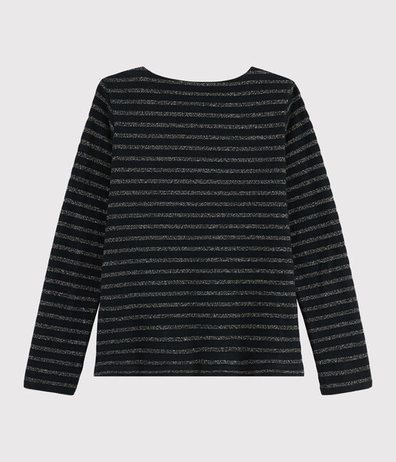 Marinera brillante para mujer negro NOIR/ NOIR ARGENT BRILLANT