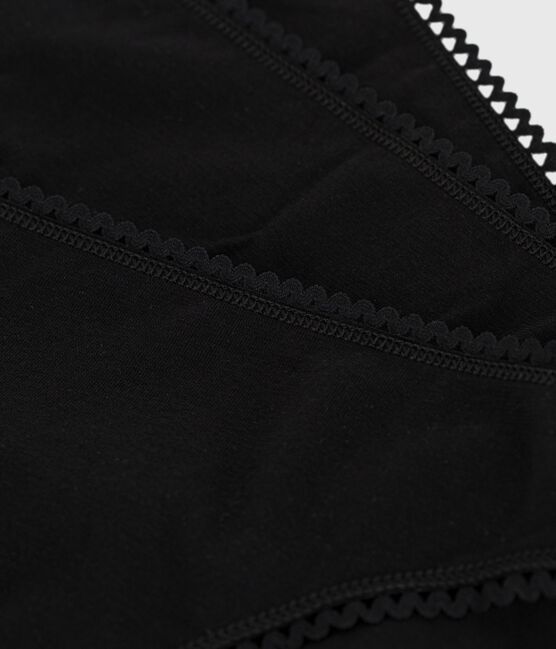 Pack de braguitas de mujer en algodón y elastano. variante 2
