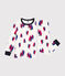 Pijama infantil de algodón con motivo de barcos  blanco MARSHMALLOW/blanco MULTICO