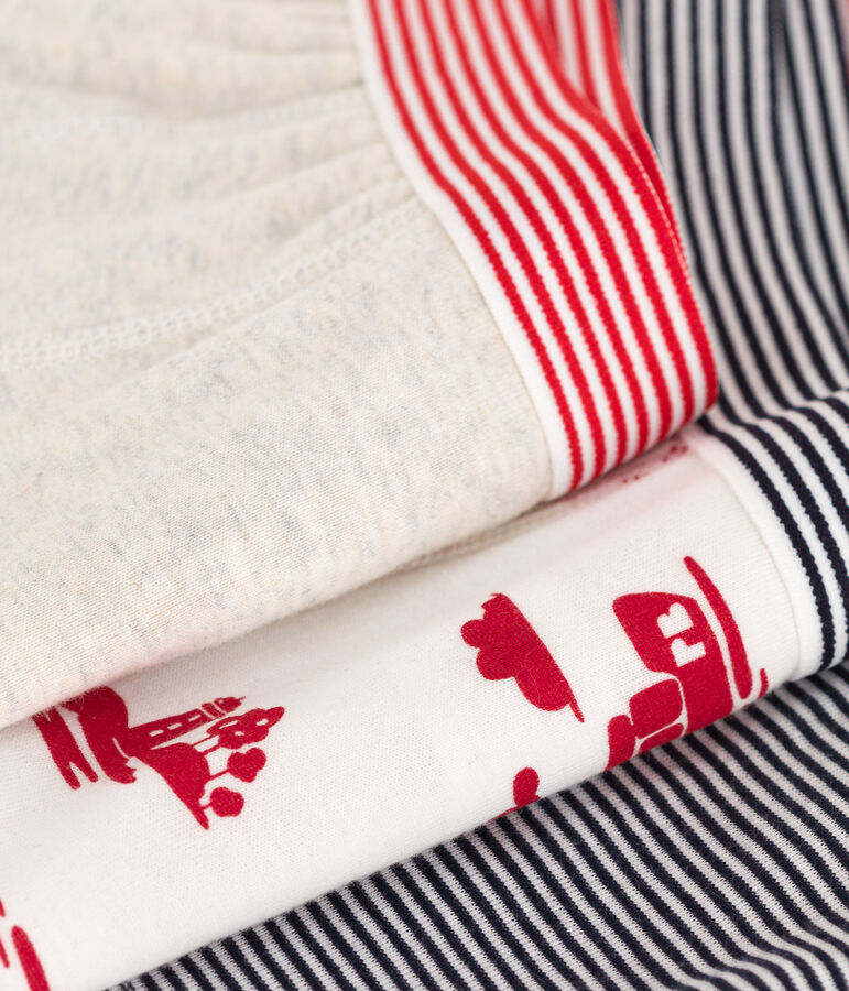 Juego de 3 b&oacute;xers Le Havre de algod&oacute;n para ni&ntilde;o multicolor