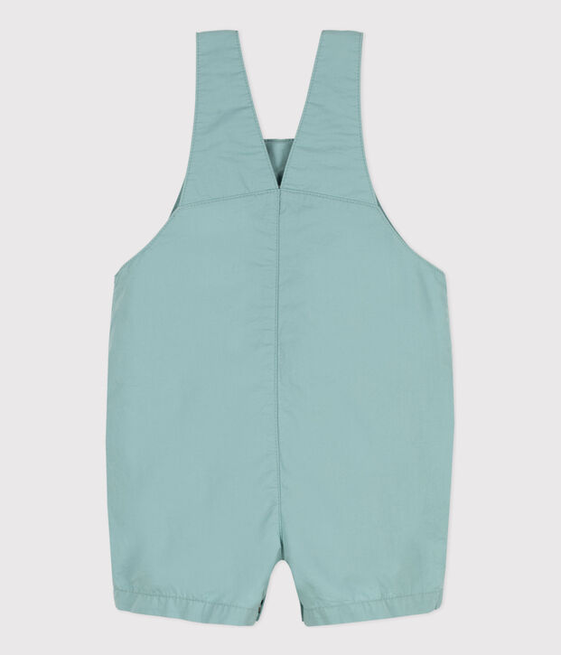 Peto corto de sarga para beb&eacute; verde