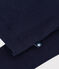 Camiseta de cuello alto Icónica de lana y algodón para mujer azul SMOKING