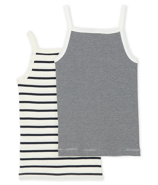 Par de camisas de tirantes para niña variante 1