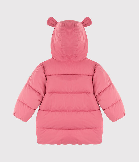 Plumón acolchado liso para bebé niña rosa CHEEK