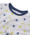 Pijama de punto para ni&ntilde;o gris/multicolor