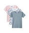 Lote de 3 camisetas de manga corta para niño blanco LOT