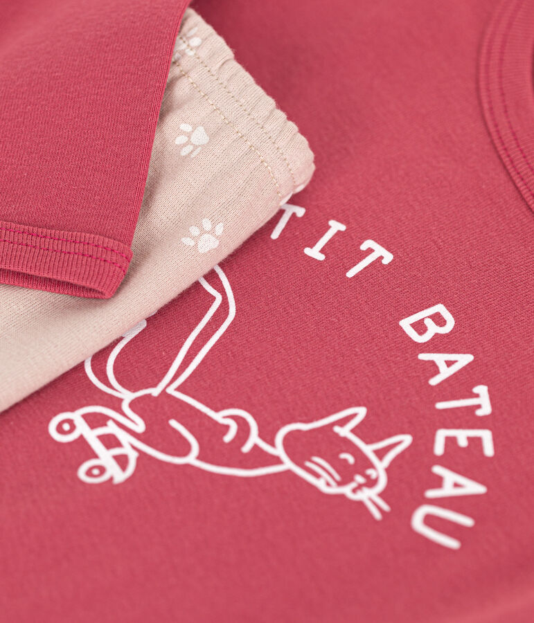 Pijama de ni&ntilde;o de manga larga de algod&oacute;n PAPI/ MULTICO