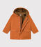 Parka de niña/niño marron ECUREUIL