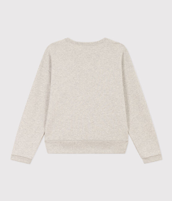 Sudadera de felpa para mujer gris BELUGA CHINE