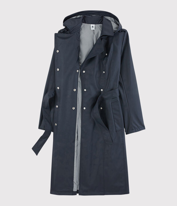 Gabardina con capucha de mujer SMOKING