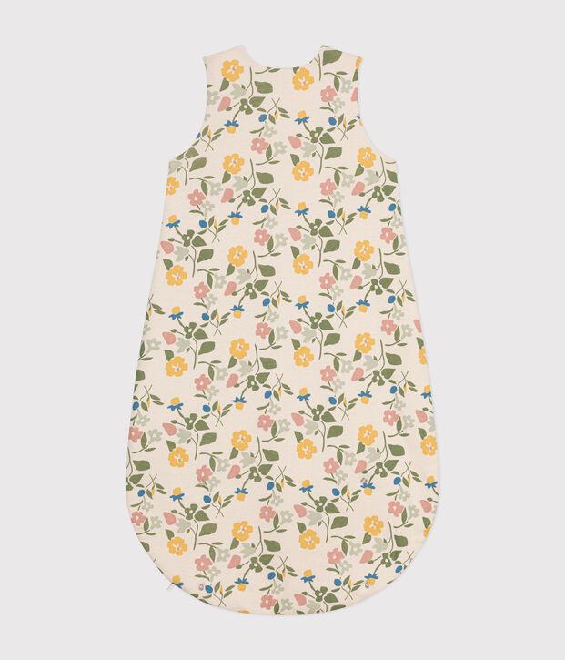 Saco de algod&oacute;n con flores TOG 2 para beb&eacute; crudo/multicolor