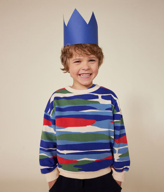 Sudadera de felpa para niño rojo AVALANCHE/ AURORA