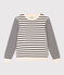 Jersey marinero de algodón para mujer blanco AVALANCHE/azul SMOKING
