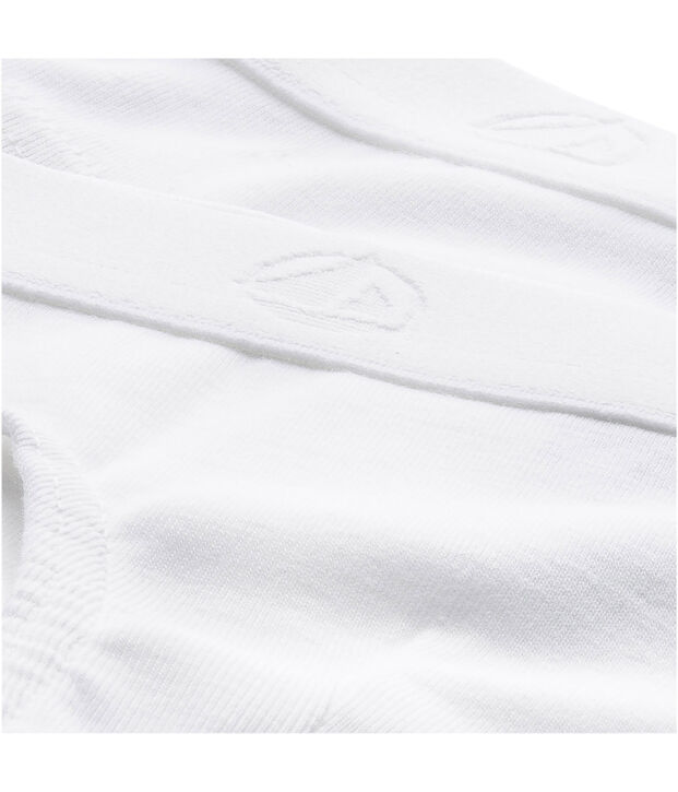 Lote de 2 slips blancos de chico multicolor